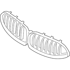 51137449420 GRILA BMW SERIA 8 [1]