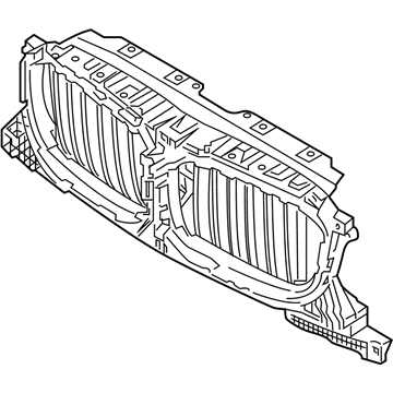 51137497228  Masca fata superioara completa, LUXURY - BMW X3 G01 [1]