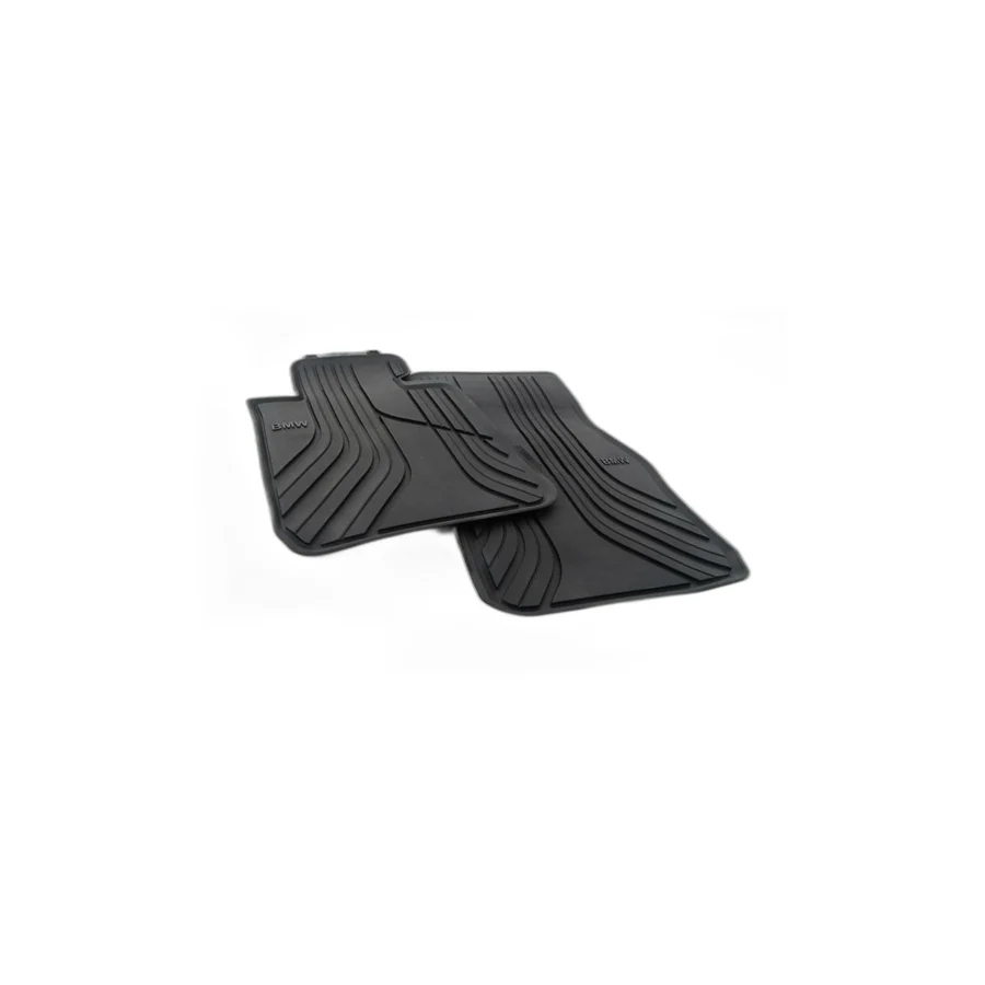 51472210208 SET 2 COVORASE CAUCIUC FATA NEGRU SERIA 1 F20 F21 SERIA 2 F22 F23 - OE BMW [1]