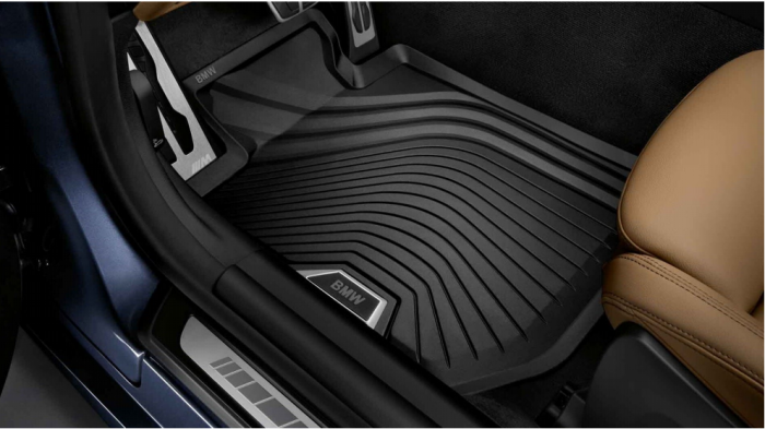 51475A43444  Set covorase fata "All-Weather", Basis, Negru Antracit - BMW i3 G28 BEV, i4 G26 Gran Coupe [1]