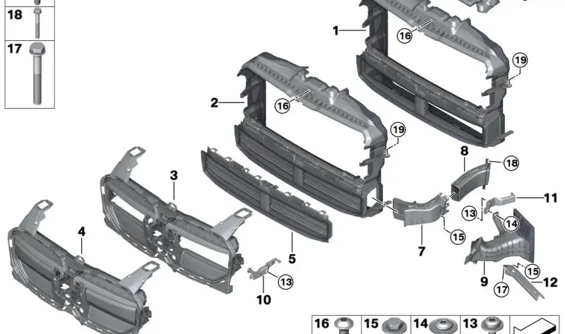 51745A20E58 DEFLECTOR AER CLAPETE ACTIVE BMW SERIA 2 U06 [1]