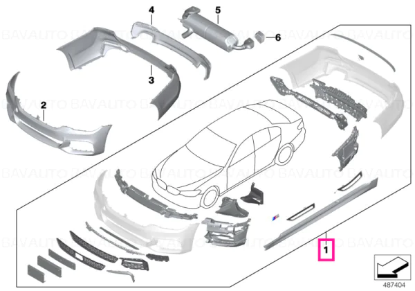 51952446321 RETROFIT KIT M BMW SERIA 5 G30 [1]