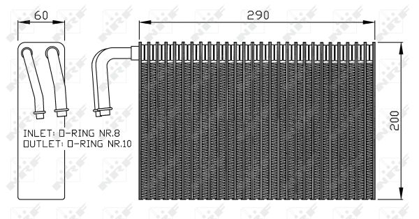 64118385560 EVAPORATOR BMW X5 E53 SERIA 5 E39 [1]