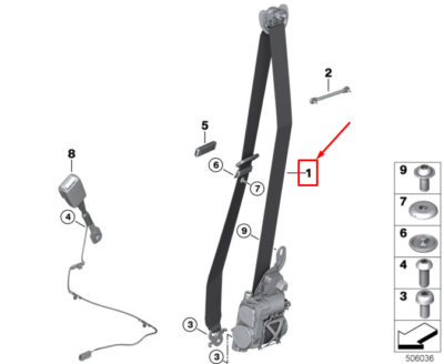 72117430115 CENTURA FATA STG BMW [1]