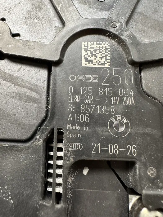 Alternator BMW G20 G30 G11 G12 G01 G02 G05 G06 G07 12318571358 [2]