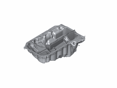 BAIE ULEI MOTOR O.E. 11137809122 - BMW Seria 1 F20 F21, Seria 3 F30 F31 F34, Seria 4 F32 F36, X3 F25 [1]