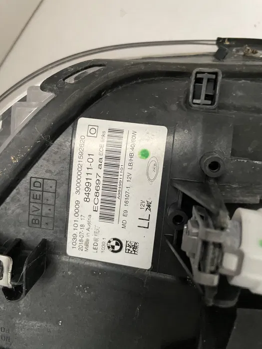 Capota BMW seria 5 G30 G31 G38 aripa,far Usa Oglinda bara O.E. [1]