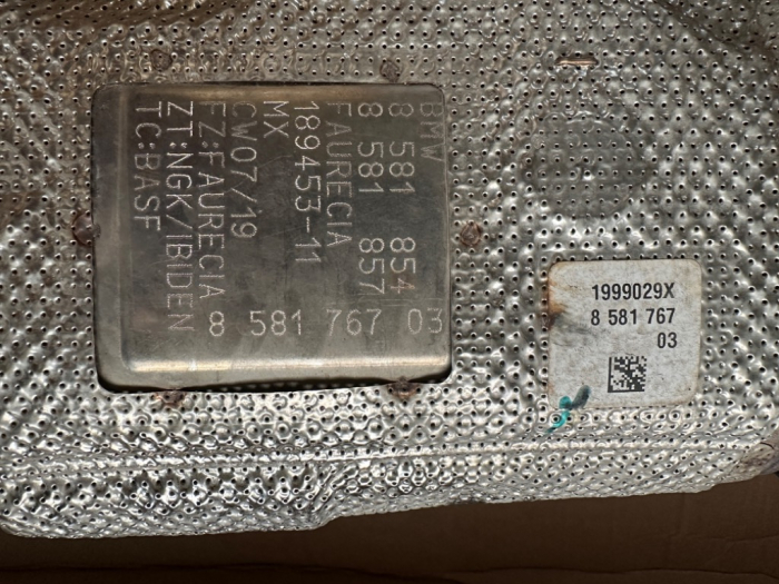 Catalizator BMW seria 3 g20 5 G30 7 G11 G12 x5 G05 G06 G07  8581854  8581857 8581767 [2]