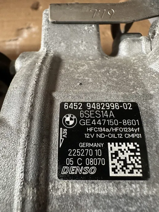 Compresor AC O.E. 64529482996 - BMW SERIA 3 G20 G21 , Z4 G29 [2]