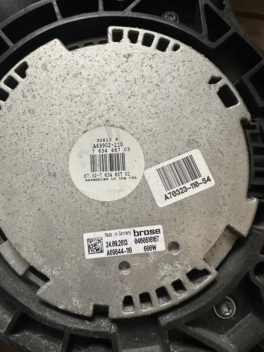 Electroventilator BMW X5 F15 X6 F16. Termocupla GMV [3]
