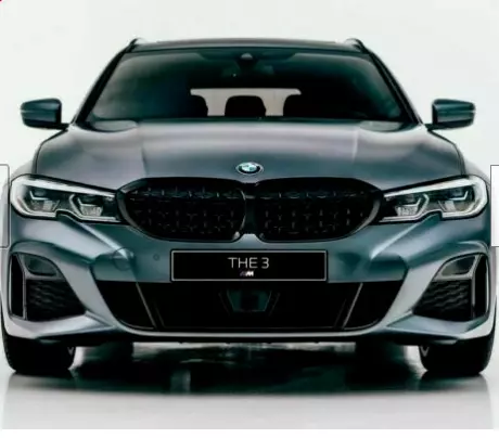 Grila fata, high-gloss Shadowline, Negru O.E. - 51139448474 BMW SERIA 3 G20 G21 [2]
