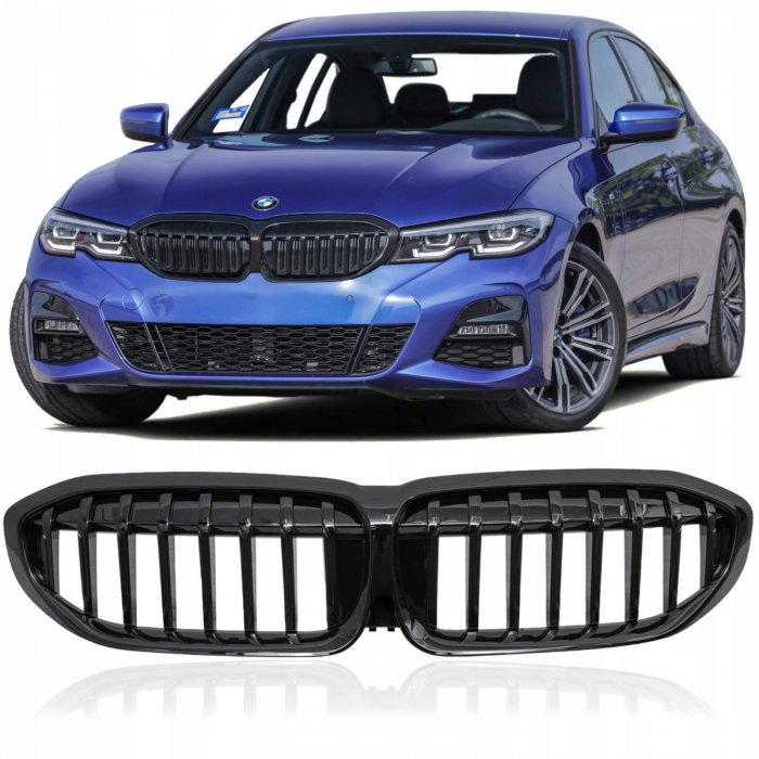 GRILA RADIATOR - SHADOW LINE O.E. 51138072085 - BMW SERIES 3 (G20/G21) [2]