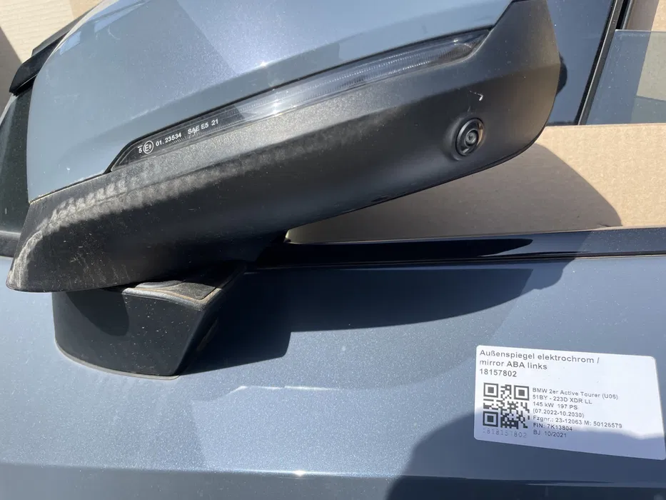 Usa capota BMW seria 2 Active Tourer U06 aripa oglinda bara O.E. [4]