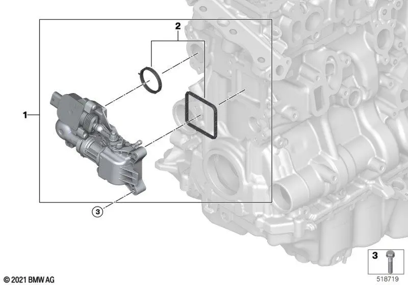 Sistem răcire - 11538471990 TERMOSTAT BMW