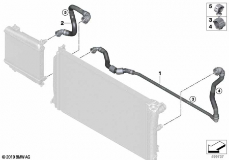 Furtune - 17128654818 FURTUN RADIATOR AUX BMW SERIA 2 3 4