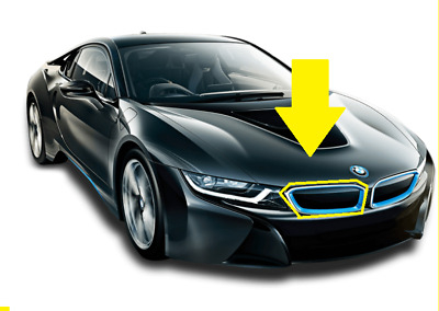 GRILA FRONTALA DR O.E. 51137370634 - BMW i8 I12 I15 [2]