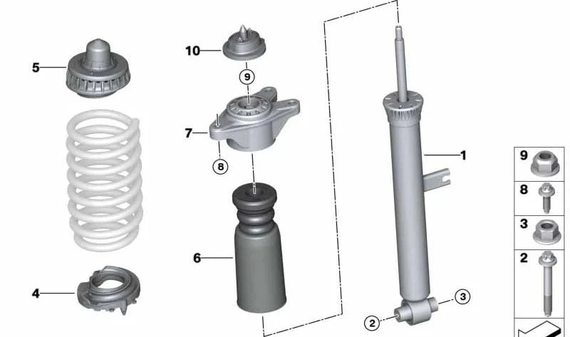 Suspensie - 33526879389 AMORTIZOR SPATE BMW SERIA 4 G23