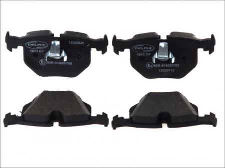 Sistem de frânare - 34212180421 SET PLACUTE FRANA SPATE BMW X5 E53 DELPHI