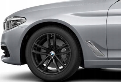 Set roti - 36112462550 Roata completa de iarna - M Performance Double Spoke 662M - Goodyear Ultra Grip 8 Performance ROF* (BMW) MOE - 245/45R18 100V XL - TPMS / RDCi - BMW Seria 5 G30 G31