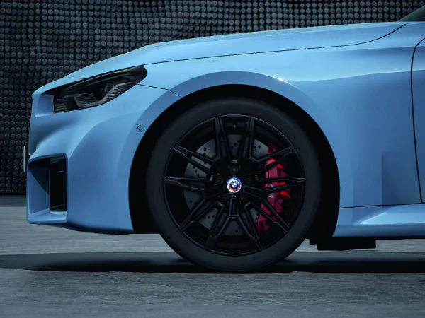 Set roti - 36115B47793 Roata completa de iarna - M Performance Double Spoke 830M - Michelin Pilot Alpine 5 - 275/35R19 100V - TPMS/RDCi - BMW Seria 2 G87M2, Seria 3 G80M3 G81M3, Seria 4 G82M4 G83M4 - Punte Fata