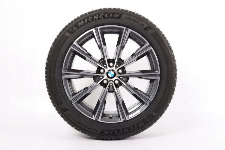 Set roti - 36115B5D014 Roata completa de iarna - M Performance Star Spoke 740M - Pirelli Scorpion Winter r-f* (BMW) - 275/45R20 110V - TPMS / RDCi - BMW X5 G05 LCI, X6 G06 LCI