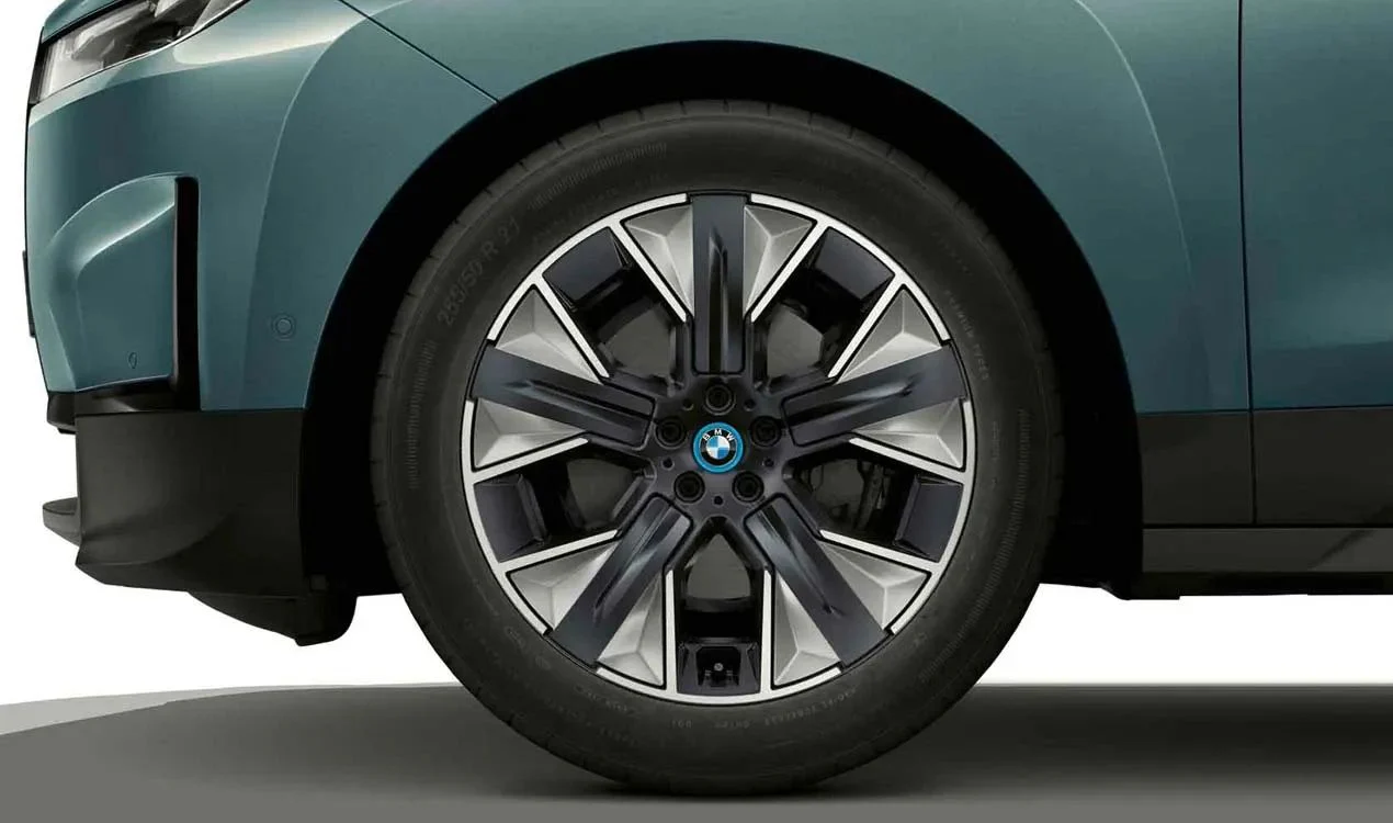 Ornament - 36116856016  Insertie aluminiu janta aerodinamica 1010 (capac janta) argintie (silver) - BMW iX i20