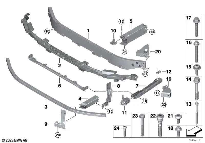 Absorbant bara fata - 51115A091D2 ABSORBANT FATA MINI COUNTRYMAN U25