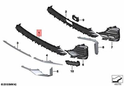 Elemente caroserie - 51117423098  GRILA INF BARA FATA BMW X7 G07