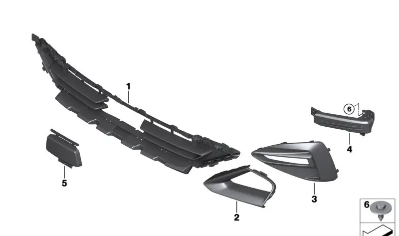Elemente caroserie - 51117490029 ORNAMENT STG BMW SERIA 2 F44
