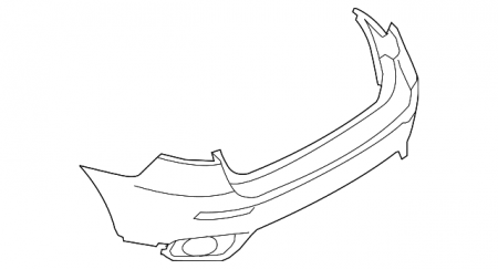 Bara spate - 51127210649 BARA SPATE GRUNDUITA BMW X6 E71 E72