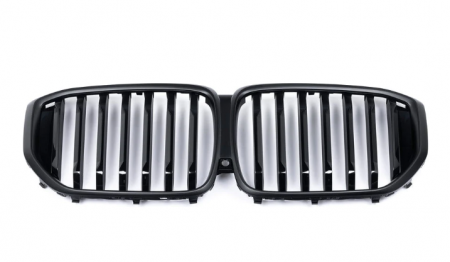 Elemente caroserie - 51135A67CC6 Grila ornamentala fata, Shadowline/MSP - BMW X5 G05 G18