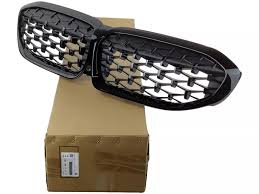 Elemente caroserie - 51139448475 Grila frontala Shadow Line - Black ICAM - BMW Seria 3 G20 G21