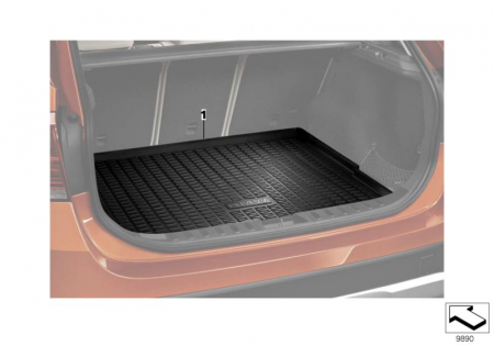Covorase - 51470306042 TAVA PORTBAGAJ BMW X3 E83