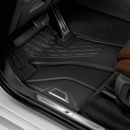 Accesorii - 51472458551 Set covorase fata "All-Weather", BasisLine, Negru - BMW X5 G05 G18 F85M F95M, X6 G06 F86M F96M, X7 G07, XM G09