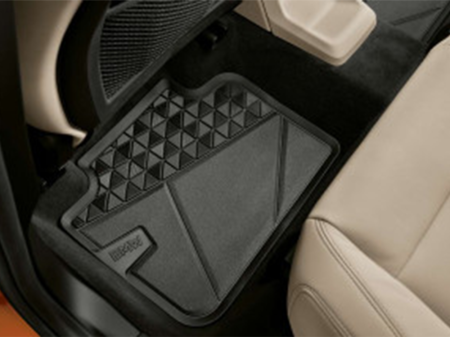 Covorase - 51475A62BC5 Set covorase spate "All-Weather", BasisLine, Antracit - BMW Seria 2 U06 Active Tourer (PHEV), X1 U11 U12 (PHEV)