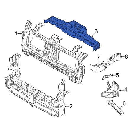 Caroserie - 51745A091B9 CAPAC TRAGER MINI COUNTRYMAN U25