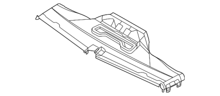 Caroserie - 51745A54138 CAPAC SUPERIOR TRAGER BMW SERIA 1 F70 2 F74 F78