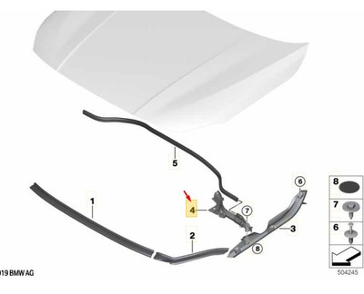 Elemente caroserie - 51767450922 GARNITURA DREAPTA BMW SERIA 1 F40 2 F44