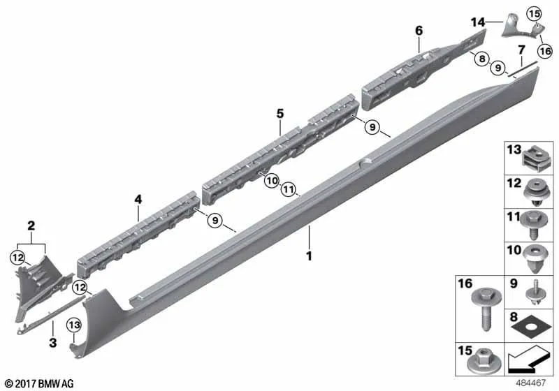 Praguri - 51778094111 PRAG STG M BMW SERIA 6 GT
