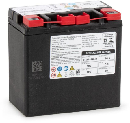 Acumulator - 61219394648 Baterie AGM aditionala pentru Start-Stop, originala BMW - 12Ah - BMW Seria 5 F07 F10 F11 F18 G30 G31, Seria 6 F06 F12 F13 G32GT, Seria 7 F01 F02 G11 G12, Seria 8 G14 G15 G16 - Rolls-Royce 