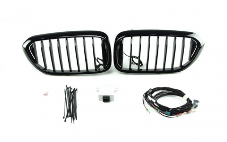 Elemente caroserie - 63172466465 GRILA FATA ICONIC GLOW M BMW SERIA 5 G30 G31