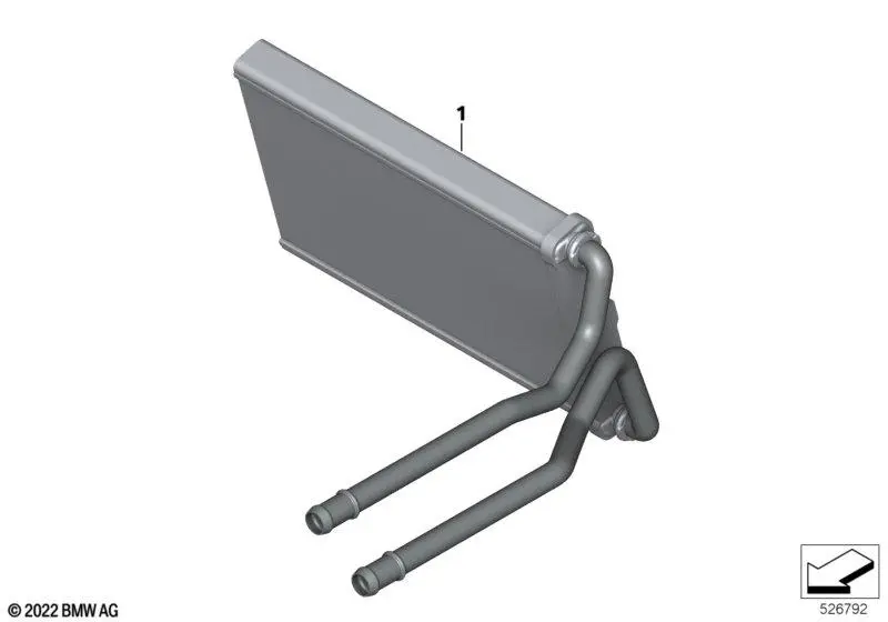 Radiatoare - 64115A2B435 SCHIMBATOR CALDURA BMW