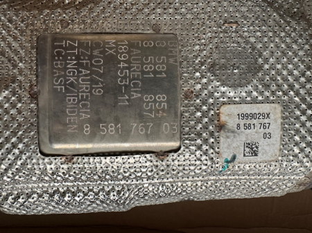 Catalizator BMW seria 3 g20 5 G30 7 G11 G12 x5 G05 G06 G07  8581854  8581857 8581767 [1]