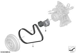 Motor - CUREA TRANSMISIE CU CANELURI O.E. 11289453610 - PRODUS NOU ORIGINAL BMW  BMW Seria 4 G22 G23, Seria 5 G60, Seria 7 G70, X5 G05 G18, X6 G06, X7 G07
