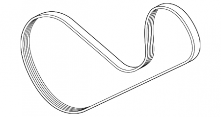 Curea transmisie - CUREA TRANSMISIE O.E. 11285A04DA2 - BMW Seria 3 F30 G20, Seria 5 G30 G38, Seria 7 G11 G12, X3 G01