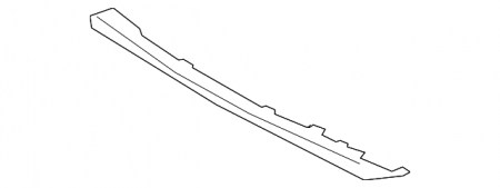 Deflector aer - DEFLECTOR INFERIOR BARA FATA LUXURY LINE O.E. 51119881524 - BMW X7 G07