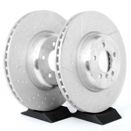 Disc frână - DISC FRANA FATA VENTILAT/PERFORAT 370X30 - PACHET M BRAKE O.E. 34106797603 - BMW Seria 1 F20 F21, Seria 2 F22 F23, Seria 3 F30 F31 F34, Seria 4 F32 F33 F36