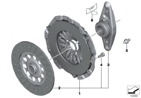 Set ambreiaj - KIT AMBREIAJ O.E. 21209485225 - BMW Seria 3 G20 G21, X3 G01