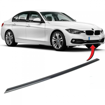Elemente caroserie - ORNAMENT CENTRU BARA FATA - SPORT LINE O.E. 51117279699 - BMW SERIA 3 F30 F31