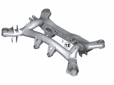 Suport ax - PUNTE SPATE O.E. 33316792506 - BMW SERIA 2 F22 , SERIA 3 F30 F31 , SERIA 4 F36